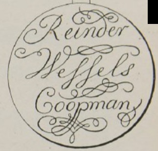 Reinder Wessels coopman 1762