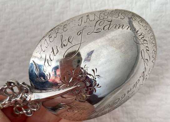 Hieke Jans is gebooren den 20 maart 1740
Teetske J Lamminga, geb. den 6 october 1849 Hieke Jans is gebooren den 20 maart 1740
Teetske J Lamminga, geb. den 6 october 1849